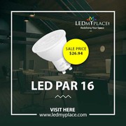 Install UV and Mercury Free LED PAR16 Bulbs for General Lighting
